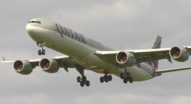 Airbus A340-600 Qatar Airways